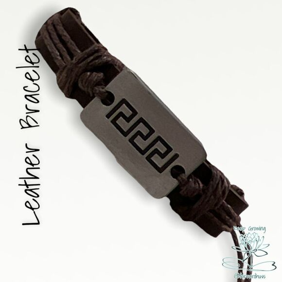 Bundle Sale 3 for $15 | Leather Bracelet (5 of 12) NEW - Picture 3 of 9